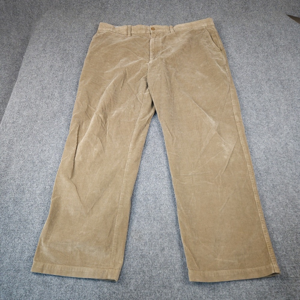 Daniel Cremieux Classics Vinny Corduroy Pants‎ Mens 42 Tan Khaki Straight Leg